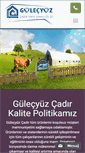 Mobile Screenshot of gulecyuzcadir.com